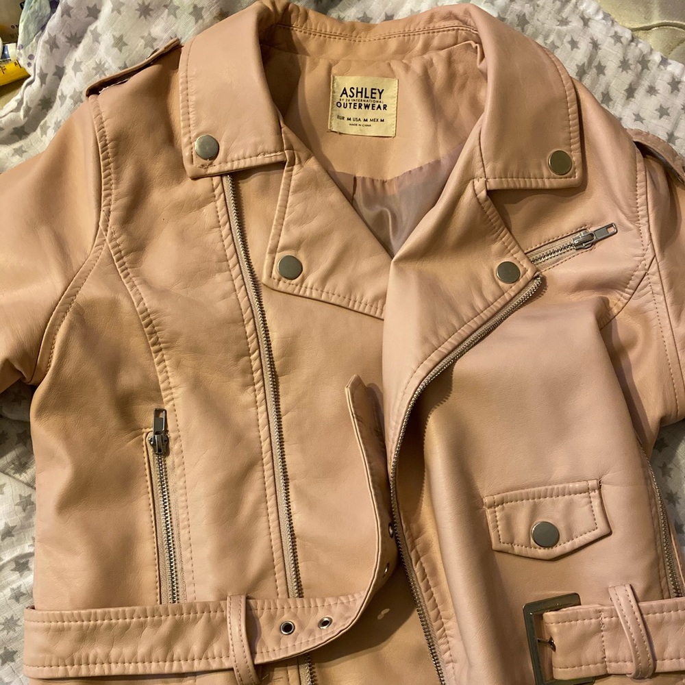 Leather jacket